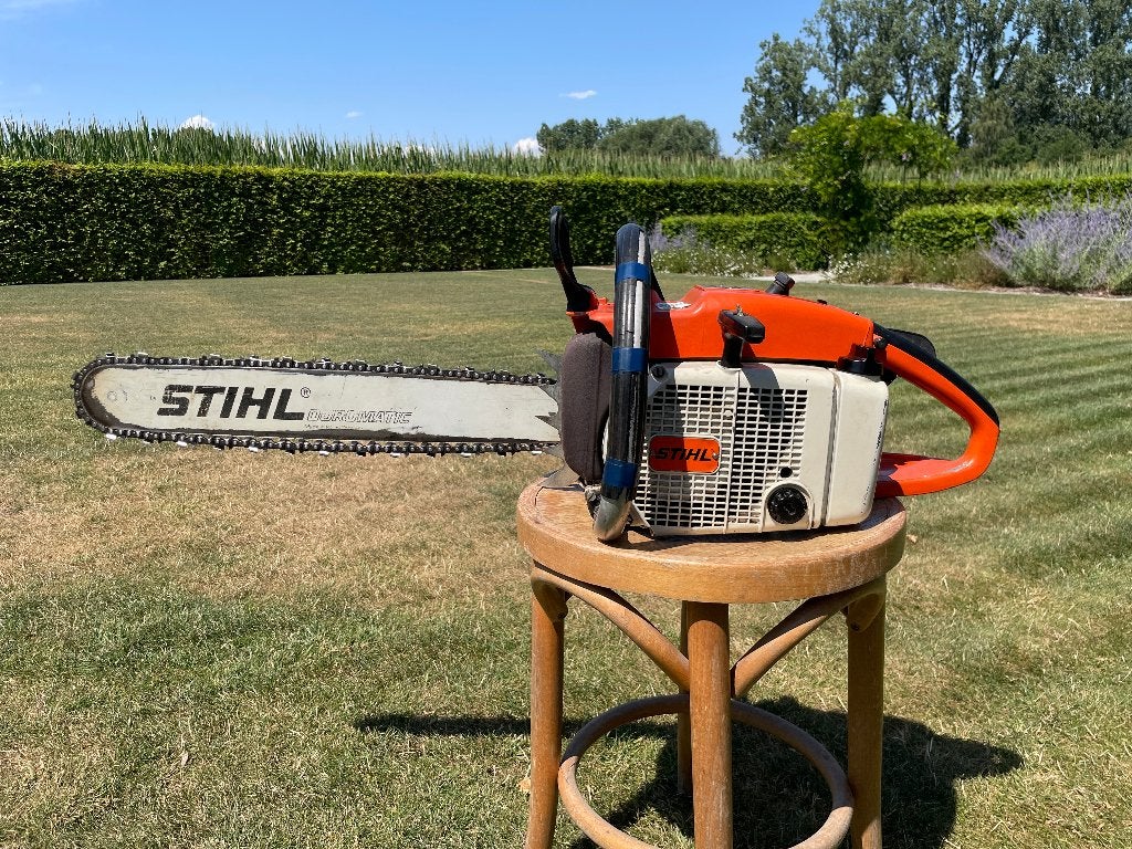STIHL kettingzaag 045 AV, Bricolage & Construction, Outillage | Scies mécaniques, Utilisé, Tronçonneuse, 1200 watts ou plus, 30 à 70 mm