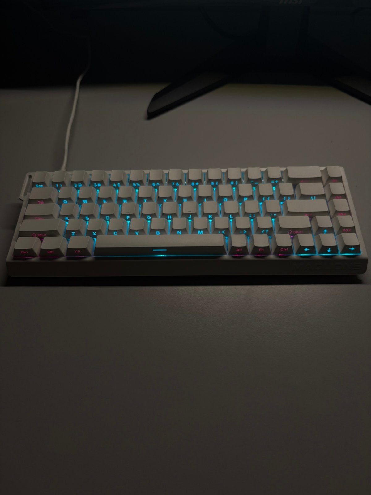 Clavier gaming, Ophalen of Verzenden, Qwerty, Zo goed als nieuw, Hot-swappable