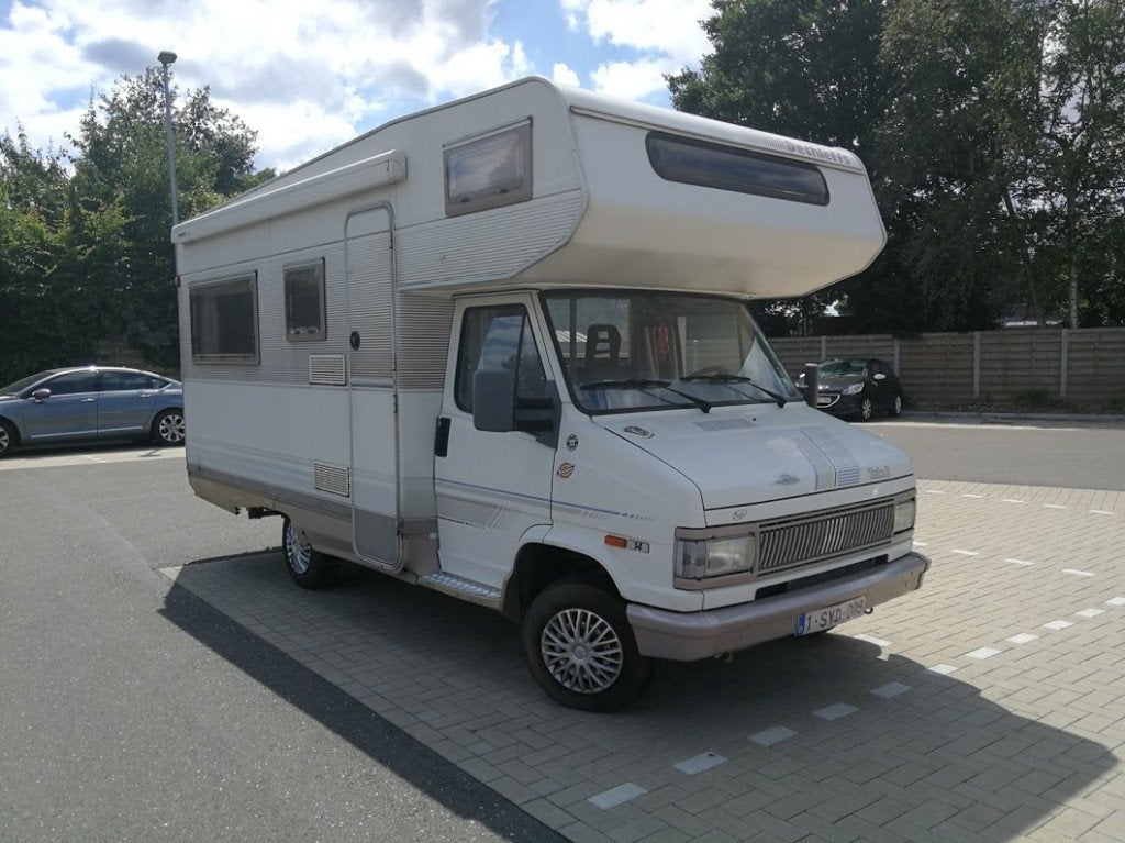 Mobil-home Fiat Ducato classic car, Siège de train, Jusqu'à 5, Toilette à cassette, Boîte manuelle