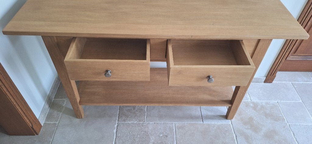 Table d'appoint, Neuf, 100 à 150 cm, 25 à 50 cm, Landelijk/rustiek