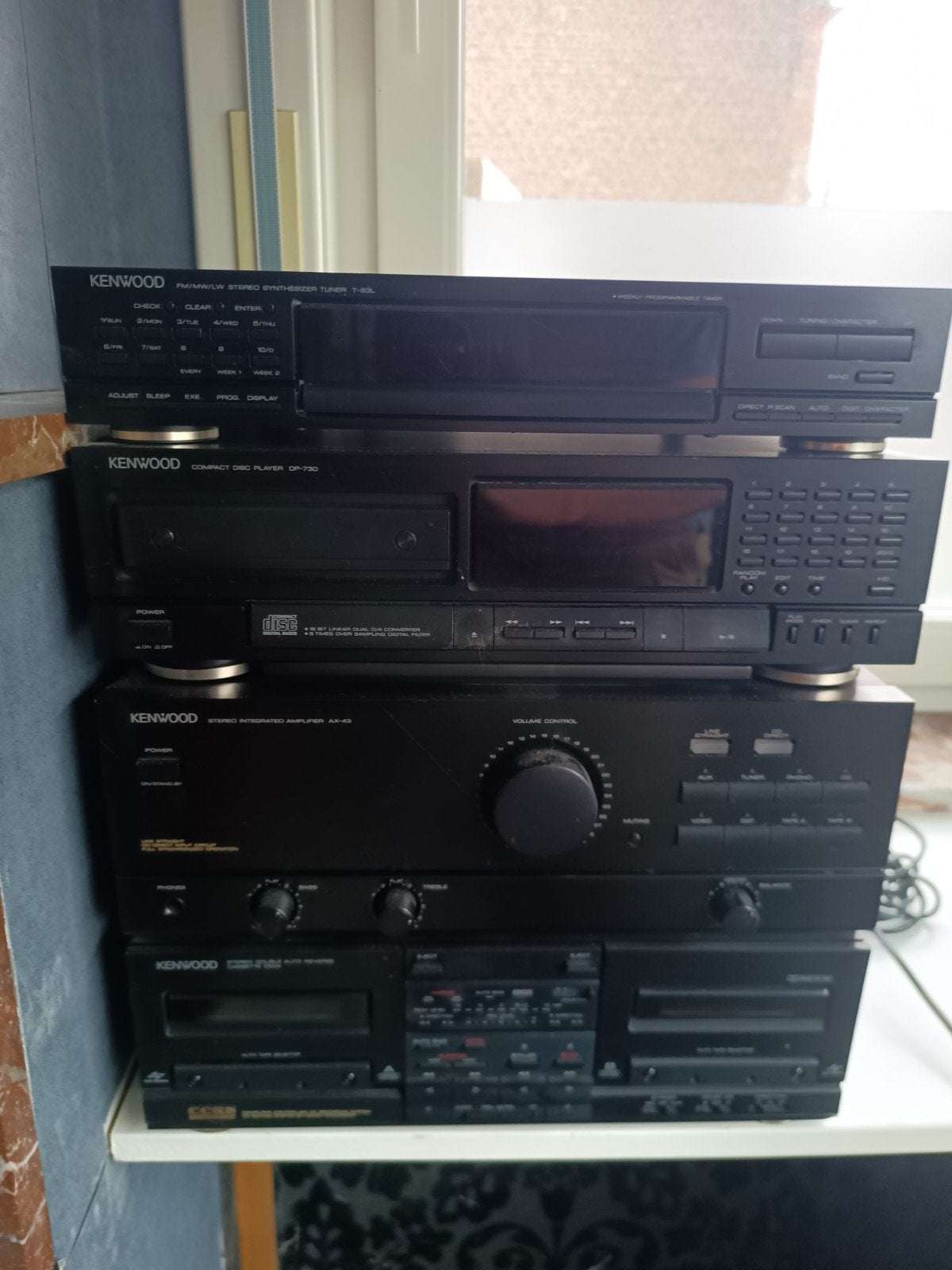 KENWOOD stereo installatie, Ophalen of Verzenden, Speakers