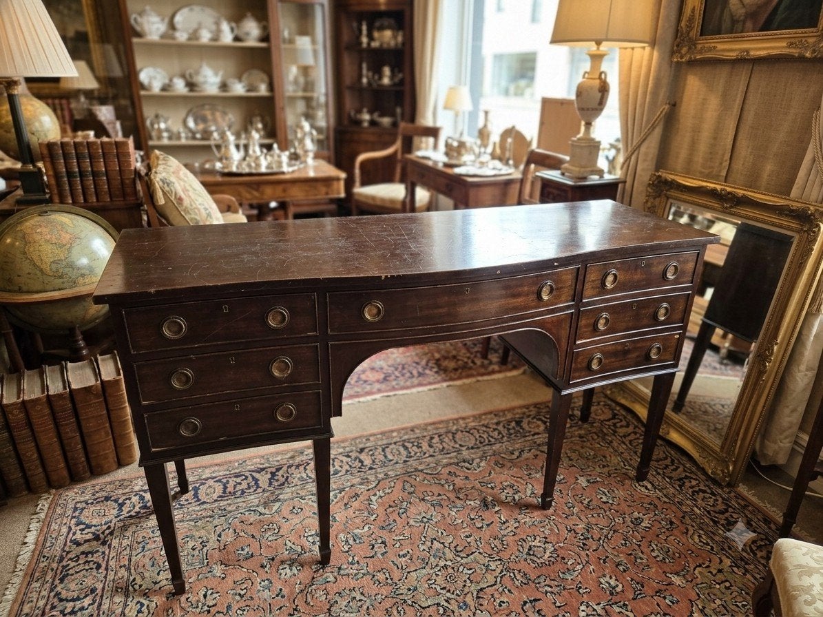 Te Koop: Prachtig Antiek Mahoniehouten sidettable, Enlèvement