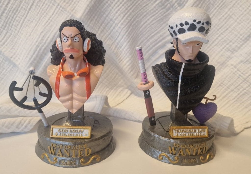 One Piece 3D print Figures, Enlèvement, Neuf