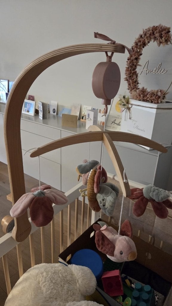 Little Dutch houten muziekmobiel, Ophalen, Zo goed als nieuw, Meisje
