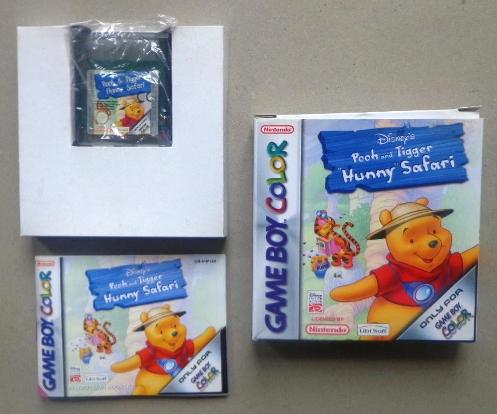Disney's Winnie the Pooh Hunny Safari Gameboy Color Compleet, Games en Spelcomputers, Ophalen of Verzenden, Gebruikt