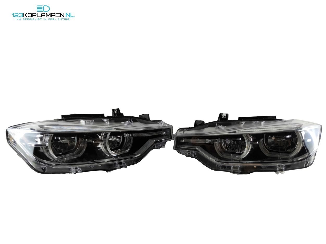 BMW 3 Serie F30 F31 facelift Full LED koplamp koplampen, -, -, Origine de la pièce connue, Utilisé