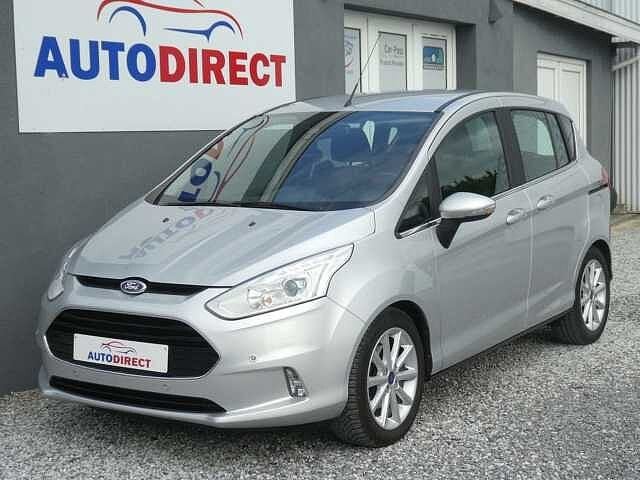 Ford B-Max 1.0 EcoBoost Titanium **GARANTIE 1 JAAR**, Zwart, B-Max, Bedrijf, https://public.car-pass.be/vhr/668327fa-c10e-4ed9-a681-d8db8e7a2a73