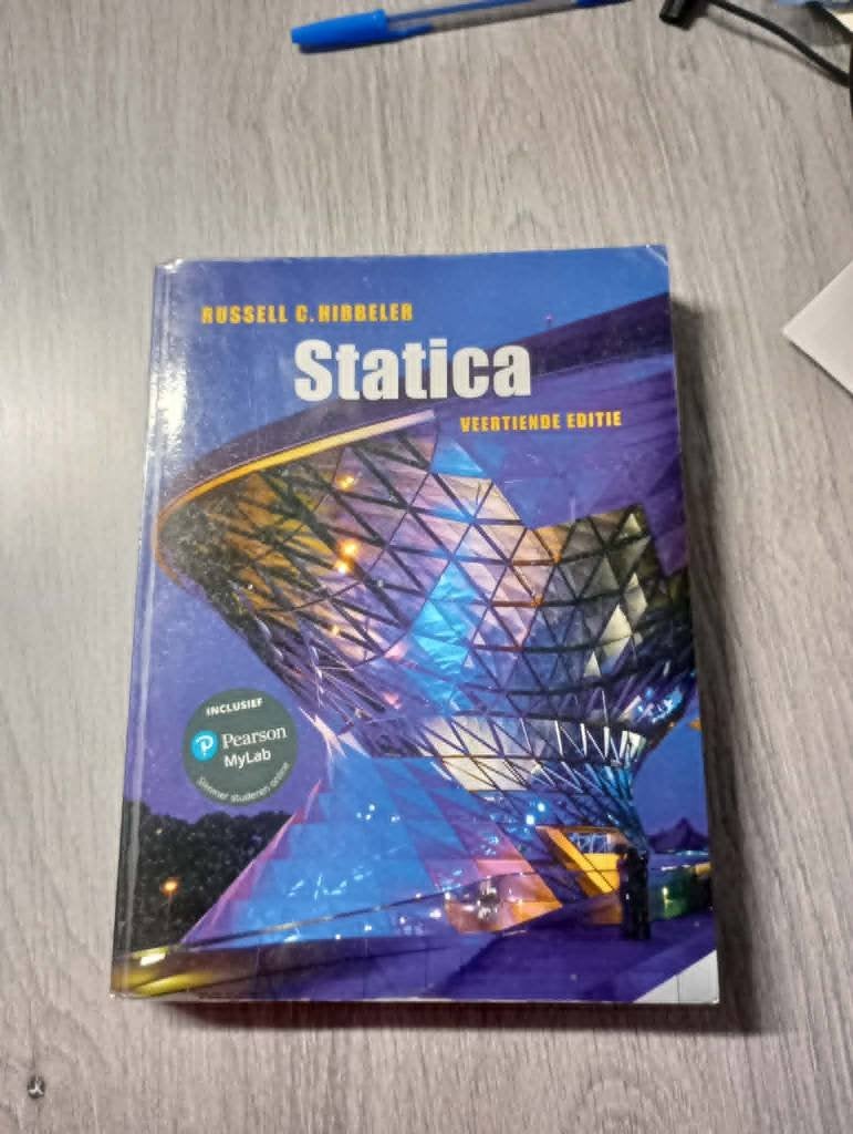 Statica Boek 14 e editie, Livres, Enlèvement, Comme neuf, Enseignement supérieur professionnel, Pearson