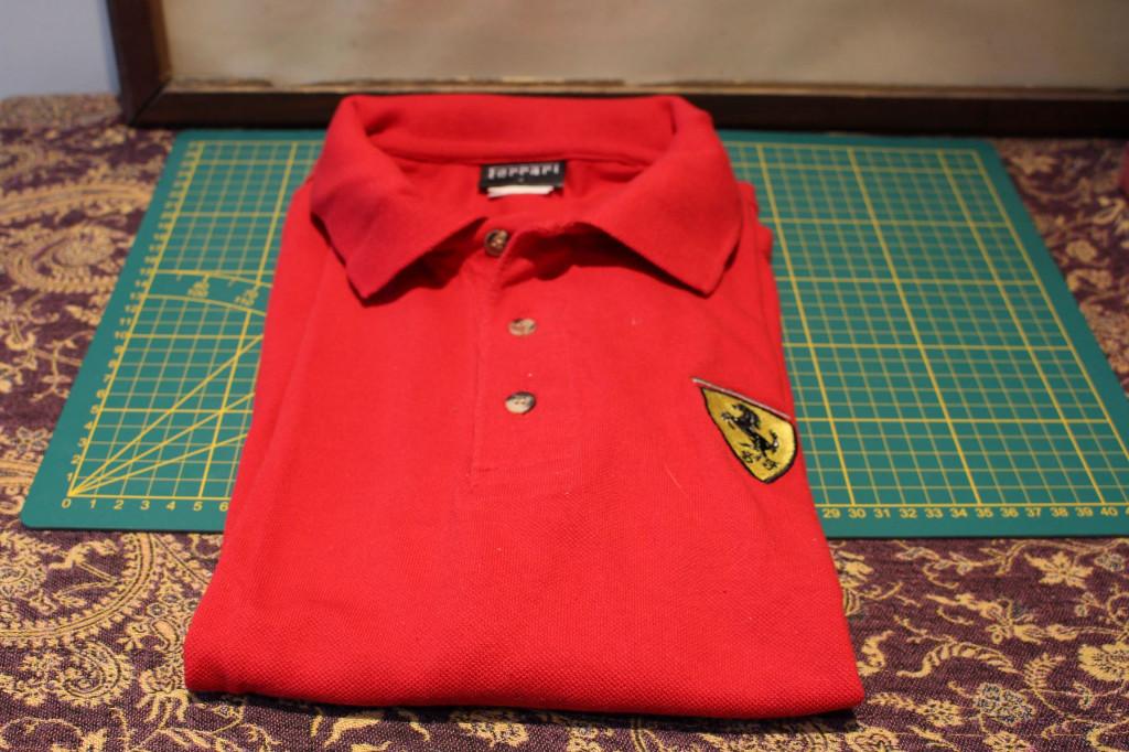 vintage poloshirt Ferrari S rood, Vêtements | Hommes, Enlèvement ou Envoi, Comme neuf, Taille 46 (S) ou plus petite, Rouge