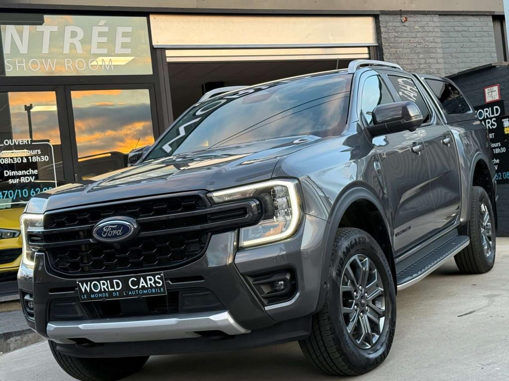 Ford Ranger 2.0D 4WD WILDTRAK TVAC*BTWIN - HARD-TOP - CAMERA, Automaat, 4 deurs, 4 cilinders, Bedrijf
