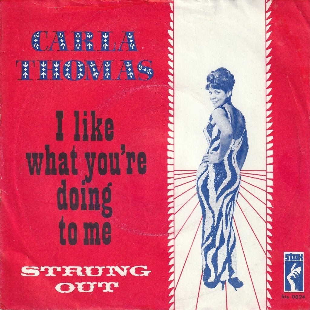 Carla Thomas - I like what you're doing to me, R&B et Soul, 7 inch, Pochette photo, Utilisé