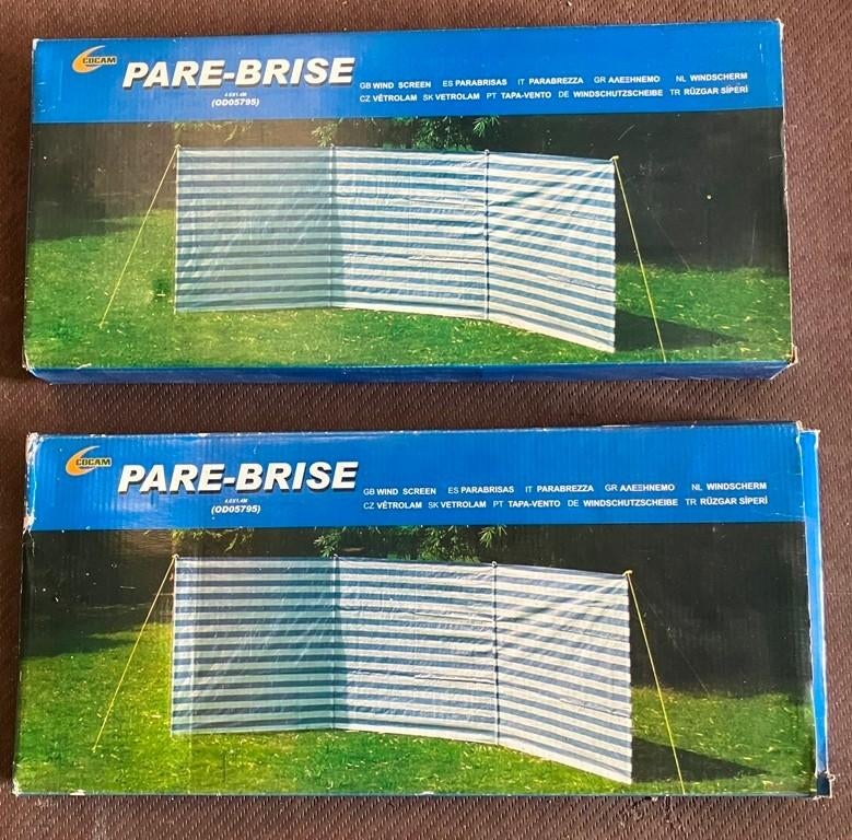 Windschermen strand set., Caravans en Kamperen, Windschermen, Ophalen, Nieuw