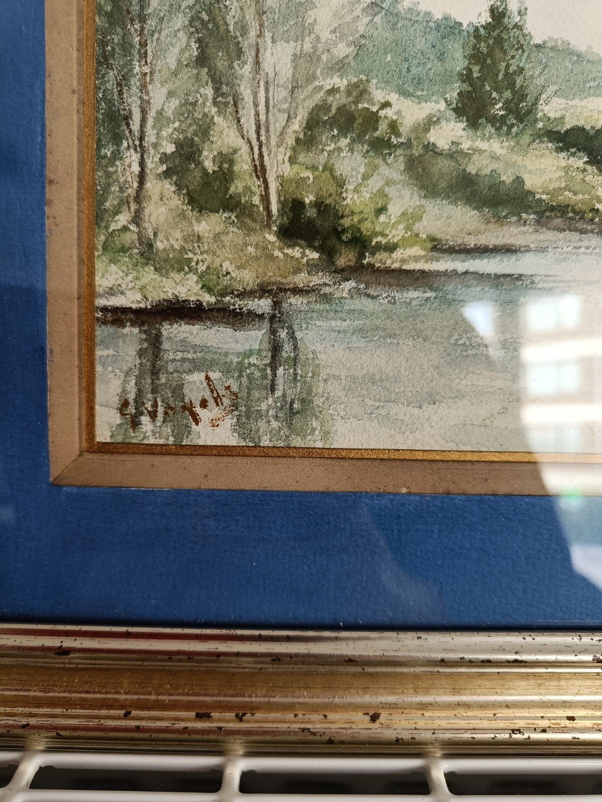 Guillaume Vogels, Ophalen, Aquarel