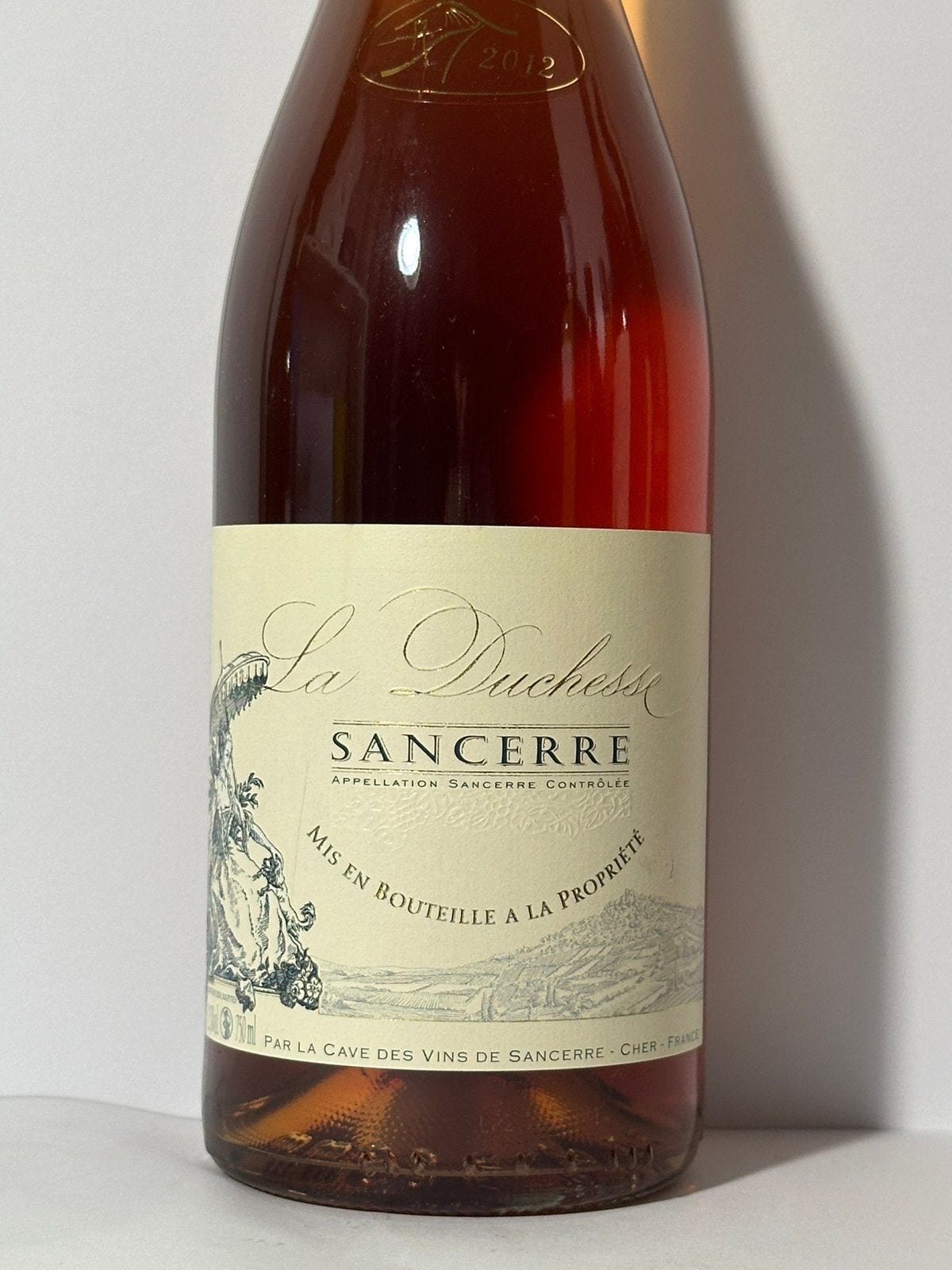 Sancerre Rosé "La Duchesse" 2012 (75 cl), Ophalen, Nieuw