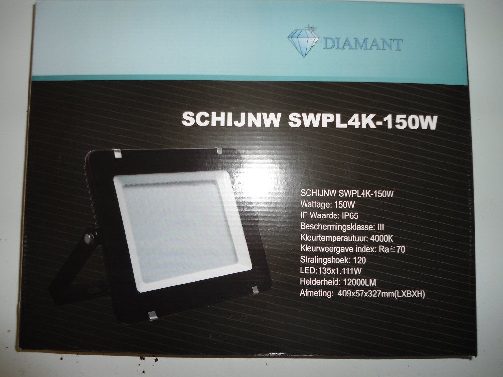 Splinternieuwe schijnwerpers, verstraler, LED 150 Watt, Ophalen of Verzenden, Nieuw, Led