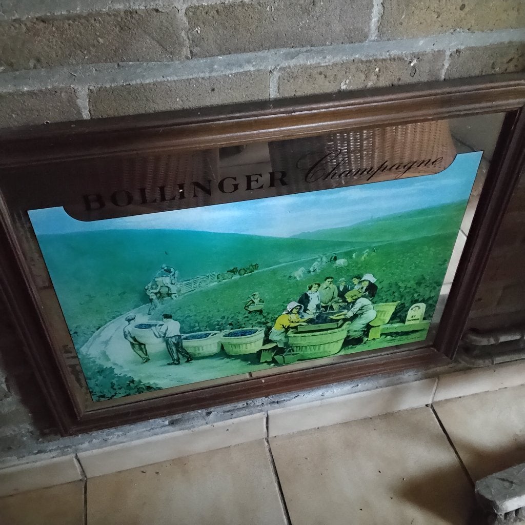 Reklame spiegels., Verzamelen, Ophalen, Zo goed als nieuw, Reclamebord