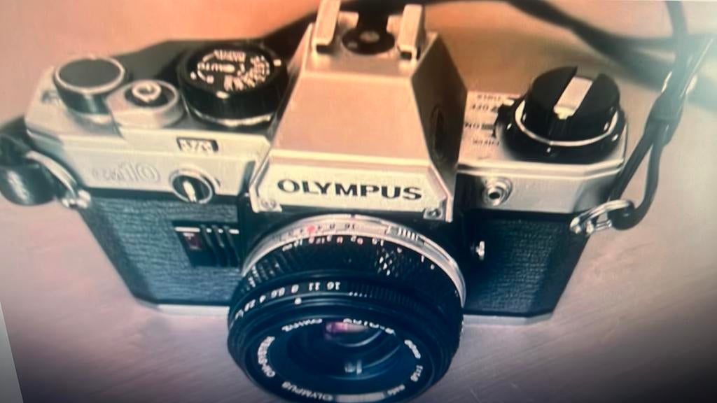 Olympus om 10, Audio, Tv en Foto, Fotocamera's Analoog, Ophalen of Verzenden, Zo goed als nieuw, Spiegelreflex, Olympus