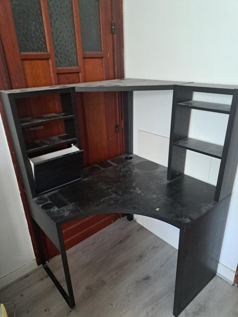 Bureau  micke ikea, Maison & Meubles, Bureaux, Utilisé, IKEA, Enlèvement, Noir