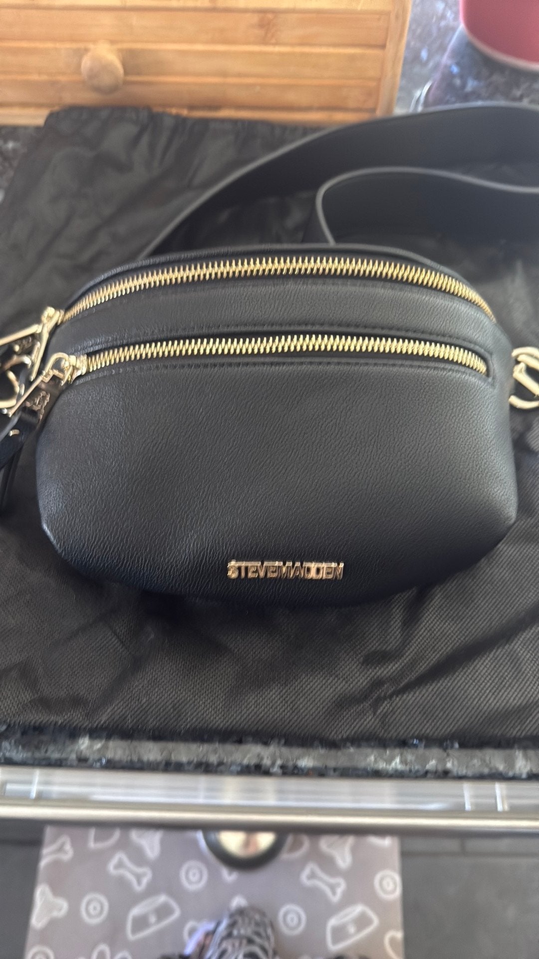Stevemadden schoudertas, Bijoux, Sacs & Beauté, Boîtes de maquillage & Beauty case, Enlèvement, Comme neuf