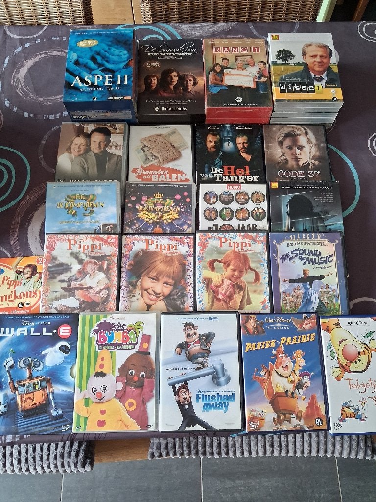 Meer dan 100dvds, kinderen, vlaams, thrillers, horror enz, Cd's en Dvd's, Dvd's | Horror, Ophalen of Verzenden
