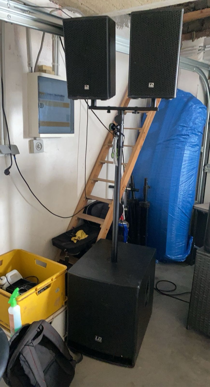 Systeme son LD 15 pouce, Musique & Instruments, Enlèvement, Comme neuf
