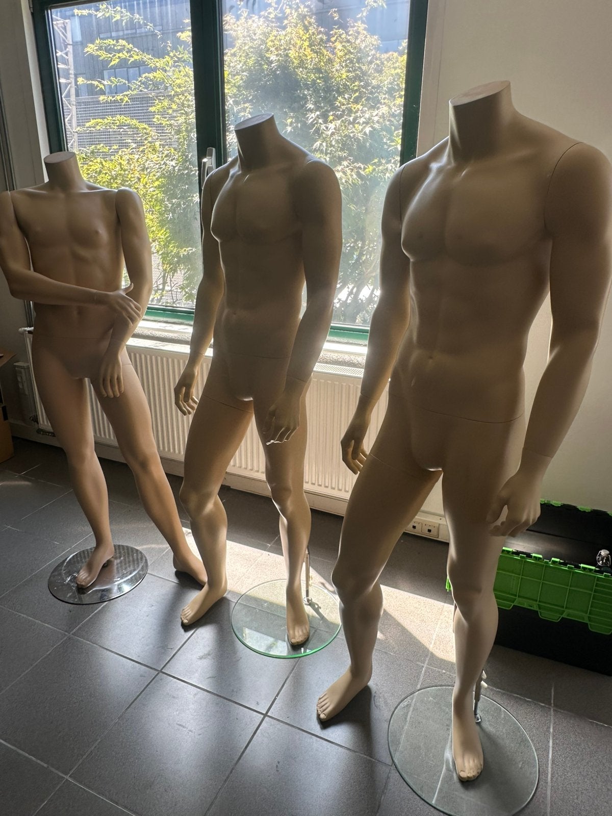3 mannequins masculins, Enlèvement, Comme neuf, Mannequin