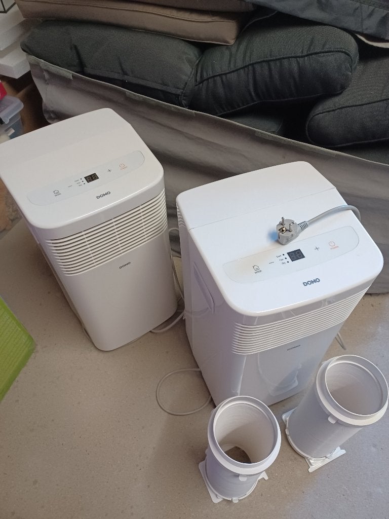 mobiele airco met slang, Ophalen, Koelen en Ontvochtigen, 3 snelheden of meer, Zo goed als nieuw