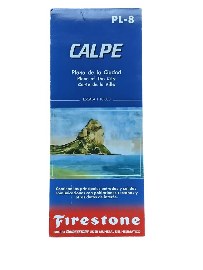 Firestone stadsplattegrond Calpe (Spanje), Spanje, Ophalen, Gelezen, 2000 tot heden