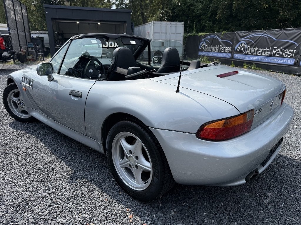 BMW Z3 1.8i,1998, 66.000km, Airco, Cabrio, Leder + 12m Garan, Autos, BMW, Cuir, Entreprise, Cabriolet, Entretenue par le concessionnaire