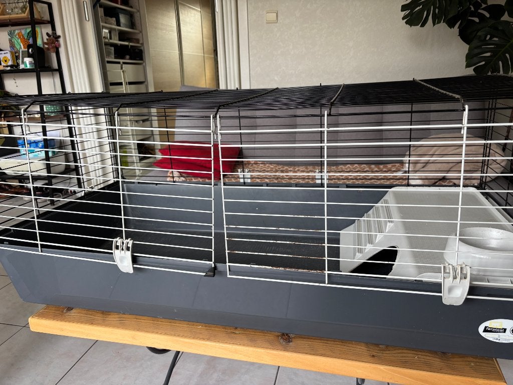 Ferplast kooi voor cavia en konijn, Kooi, Muis, Ophalen, Minder dan 60 cm