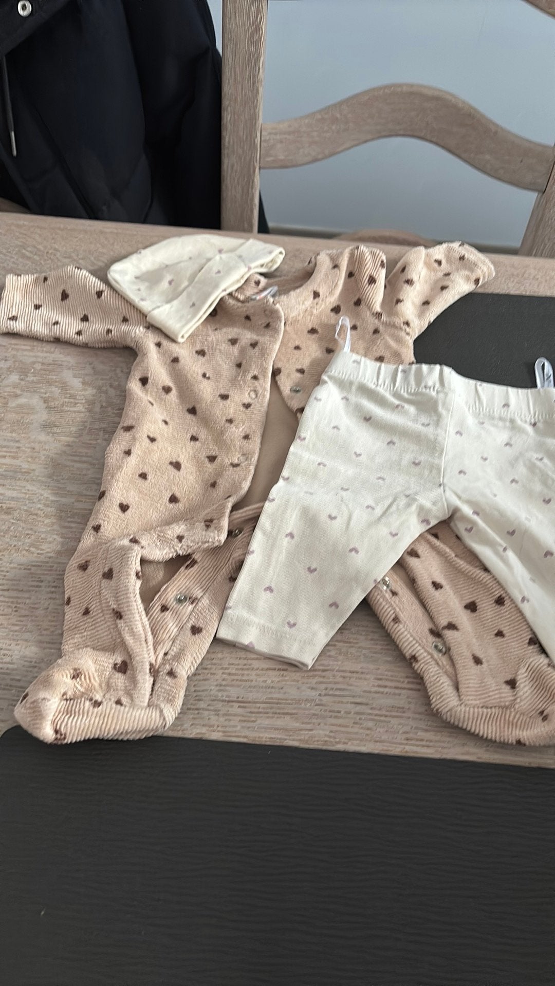 3 delige set, Kinderen en Baby's, Babykleding | Maat 50, Ophalen, Zo goed als nieuw