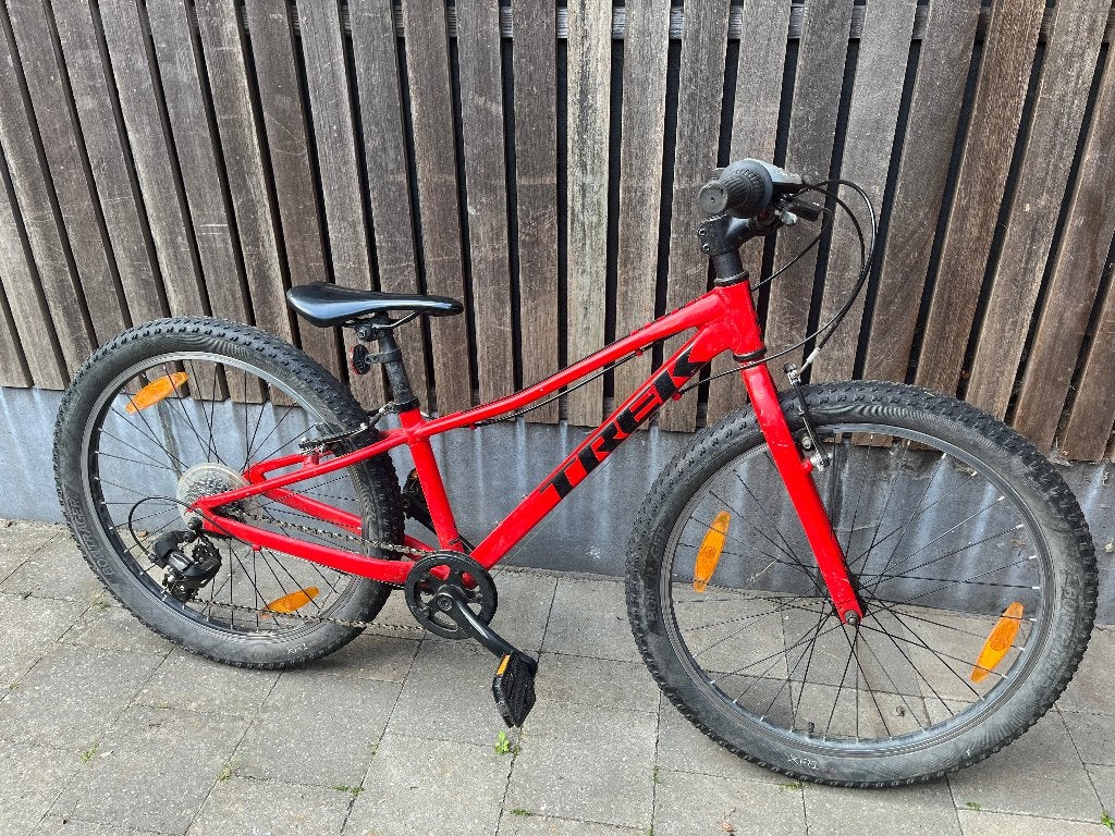 Mountainbike Trek 24 inch, Ophalen, Velgrem, Versnellingen, Trek