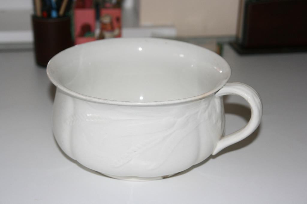 oude pispot (po) 21cm (11cm hoog), Verzenden