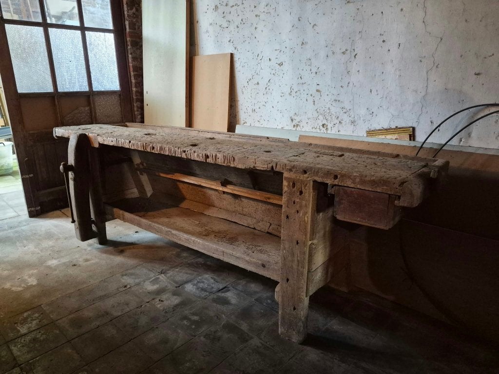 Schrijnwerkersbank, Antiek en Kunst, Ophalen