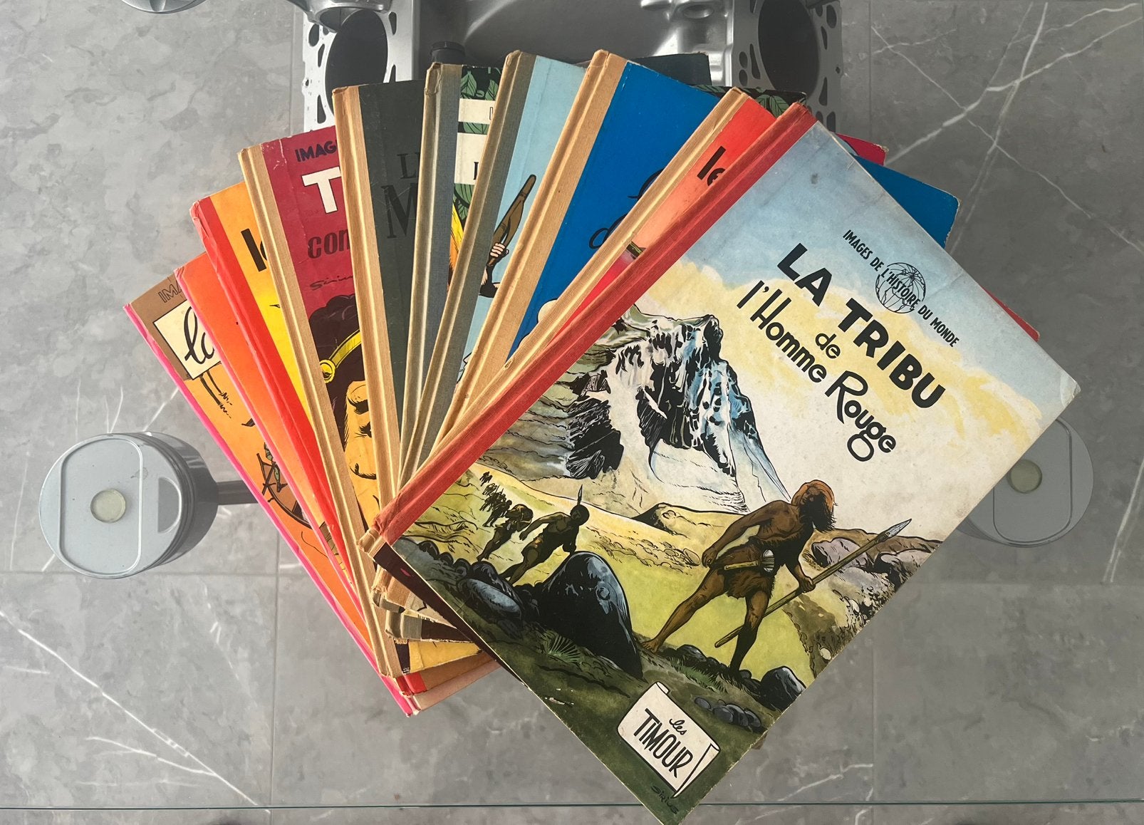 Lot 10 BD Les Timour (Sirius) - ÉDITIONS ORIGINALES (Dupuis), Meerdere stripboeken, Ophalen of Verzenden, Gelezen