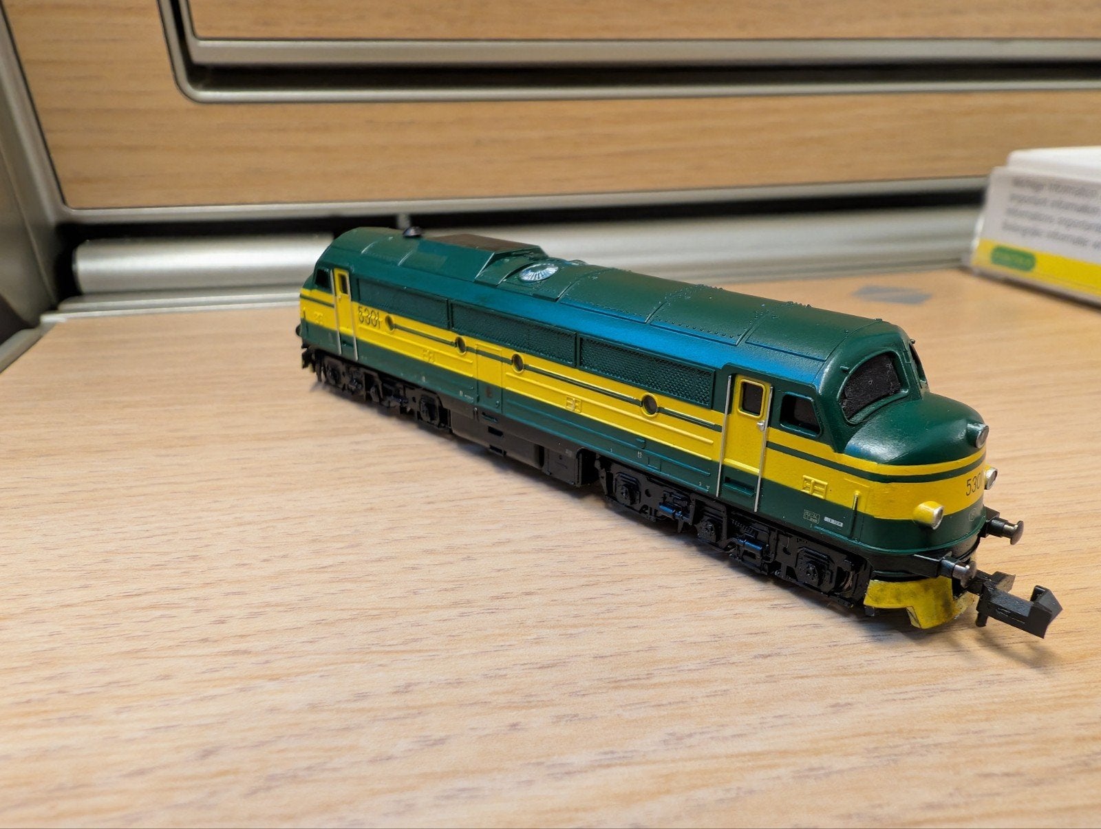 NMBS SNCB | MiniTrix | HLD 5301 | GM Diesel loc | Schaal N!, Enlèvement ou Envoi, Trix, Locomotive, Courant continu