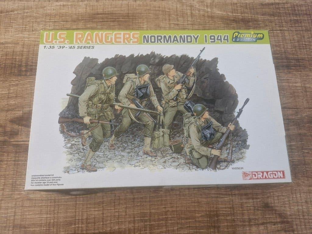 Dragon 1/35 U.S. Rangers Normandy 1944, Ophalen of Verzenden, Nieuw, 1:35 tot 1:50, Figuur of Figuren