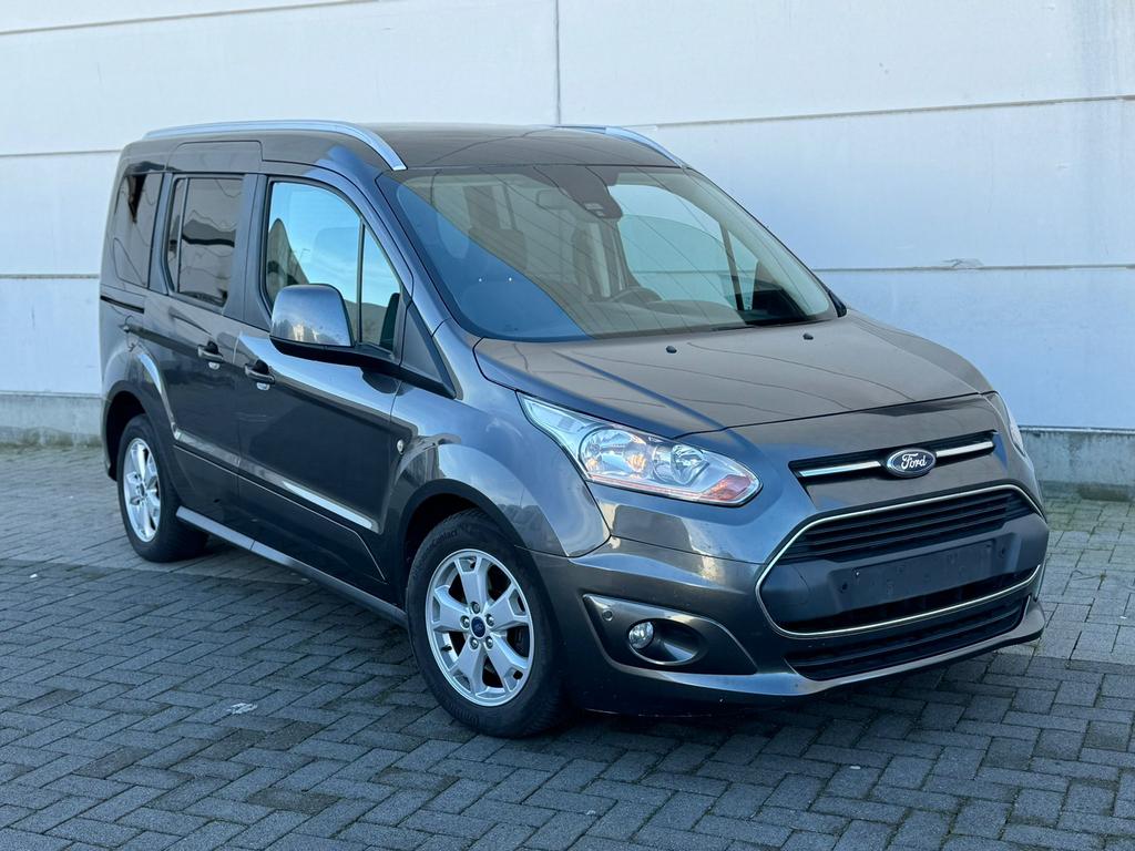 Ford Tourneo Connect 1.0i* benzine full optie, Monovolume, Zwart, Bedrijf, Handgeschakeld
