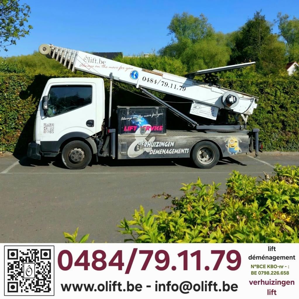 Lift (élévateur / monte-charges) pour déménagement