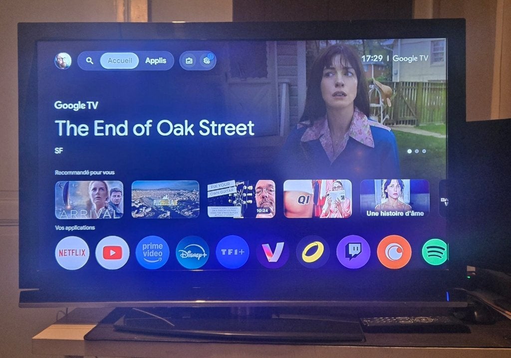 Téléviseur Grundig 40" (102 cm) + Chromecast Google TV, TV, Hi-fi & Vidéo, 50 Hz, LCD, Enlèvement, Utilisé