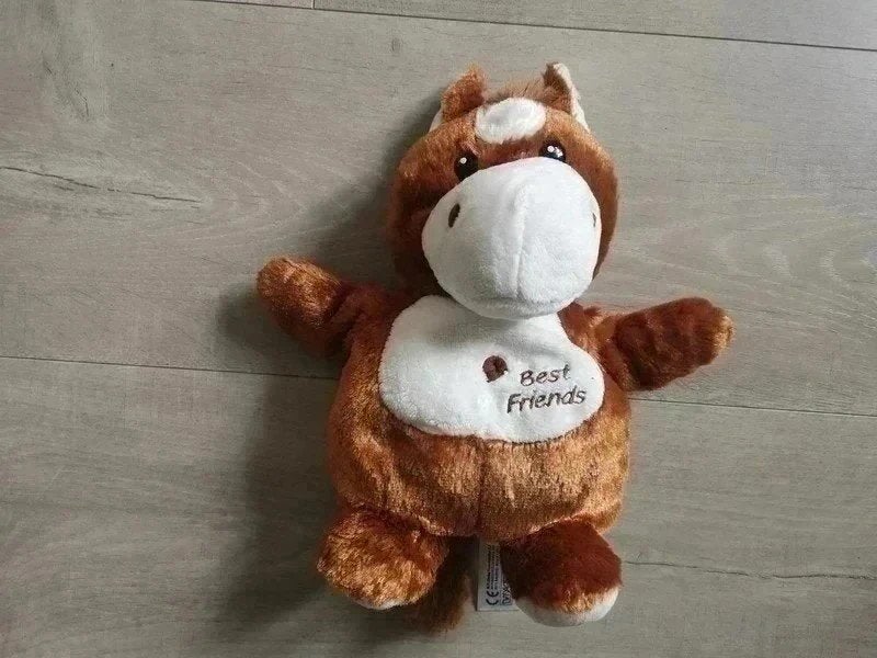 Nicotoy handpop paard, Paard, Overige karakters, Ophalen of Verzenden, Zo goed als nieuw