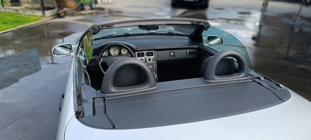 Mercedes slk 200, Autos, Cuir, Argent ou Gris, Achat, 2 places