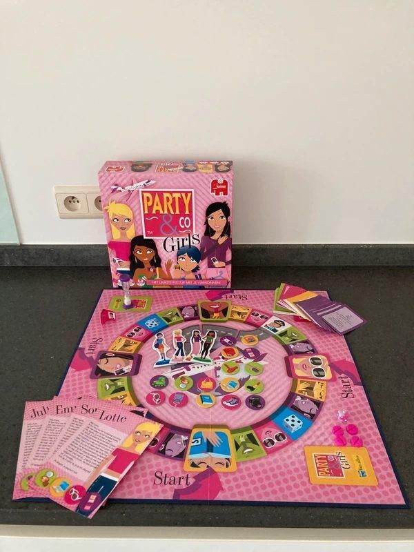 Jumbo - Party & Co Girls edition, Drie of vier spelers, Ophalen of Verzenden, Zo goed als nieuw, Jumbo