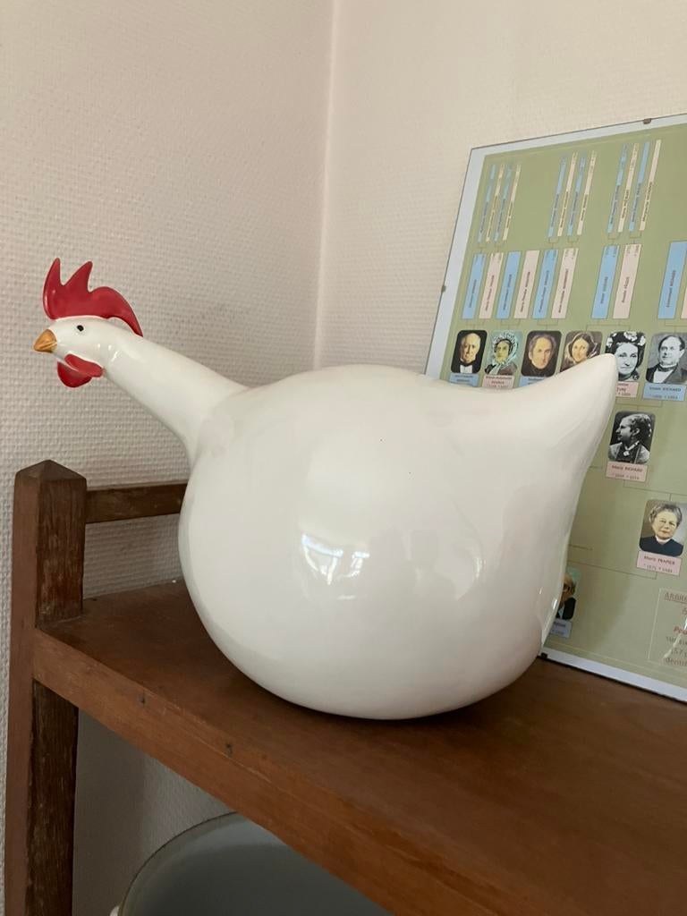 Poule en ceramique, Enlèvement, Comme neuf