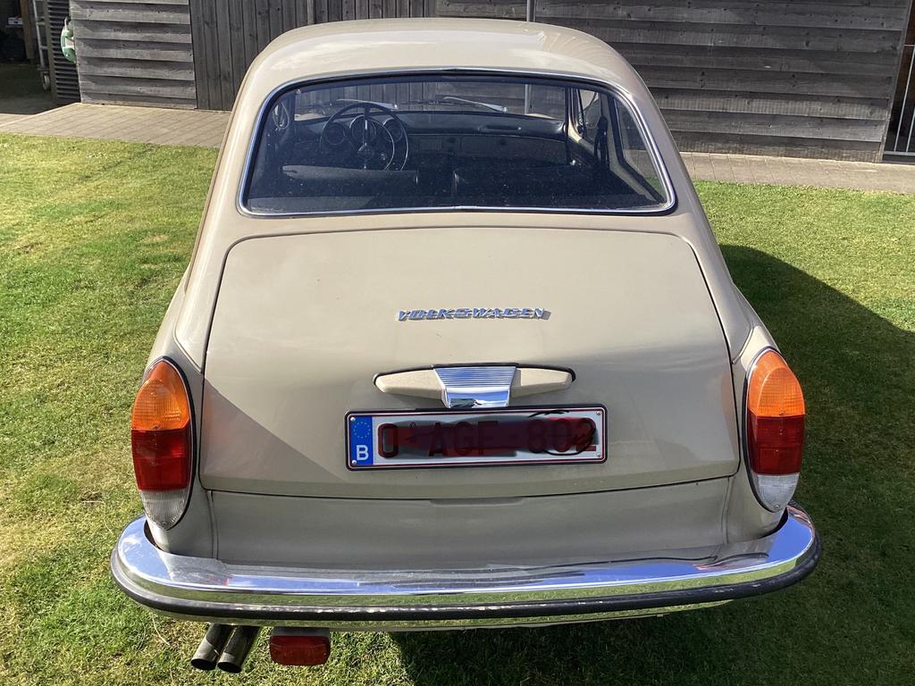 Vw fastback type3 met werk aan, Auto's, Zwart, Beige, Handgeschakeld, Particulier
