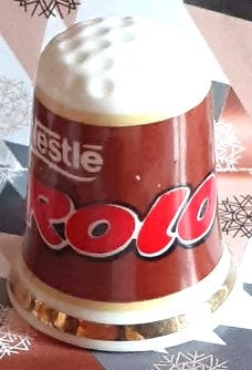 dés a coudre de collection publicitaire nestlé rolo, Collections, Dés à coudre, Enlèvement ou Envoi, Comme neuf, Porcelaine