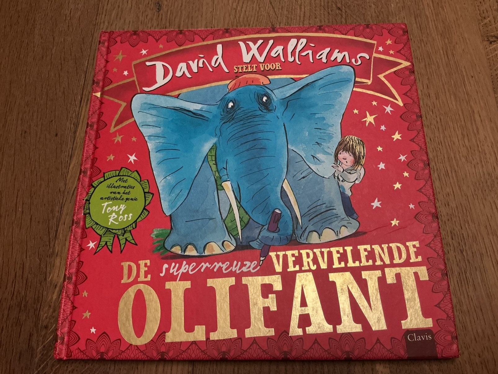 David Walliams - De superreuze vervelende olifant, Boeken, Prentenboeken en Plaatjesalbums, Ophalen, Gelezen, David Walliams, Prentenboek