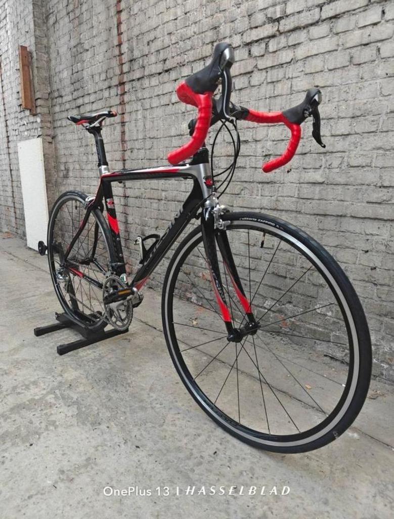 Prachtige Full Carbon Chesini racefiets volledig in orde, Fietsen en Brommers, Fietsen | Racefietsen, 28 inch, Carbon, Zo goed als nieuw