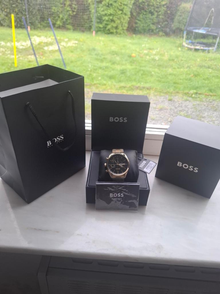 heren horloge boss 'nooit gedragen', Ophalen of Verzenden