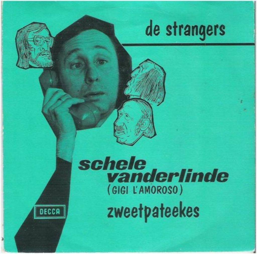 De Strangers: "Schele Vanderlinde"/Strangers-SETJE!, Cd's en Dvd's, Vinyl | Nederlandstalig, Fotohoes, Ophalen of Verzenden